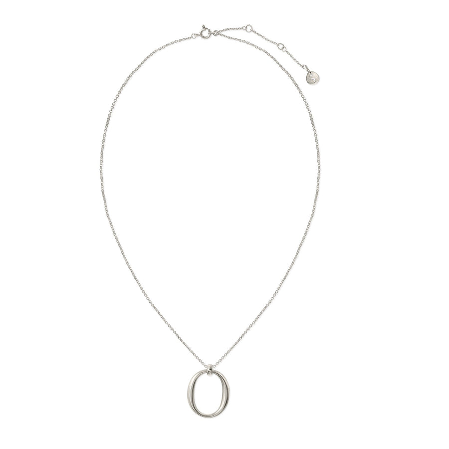 The Essential Omicron Big Silver 925° Necklace