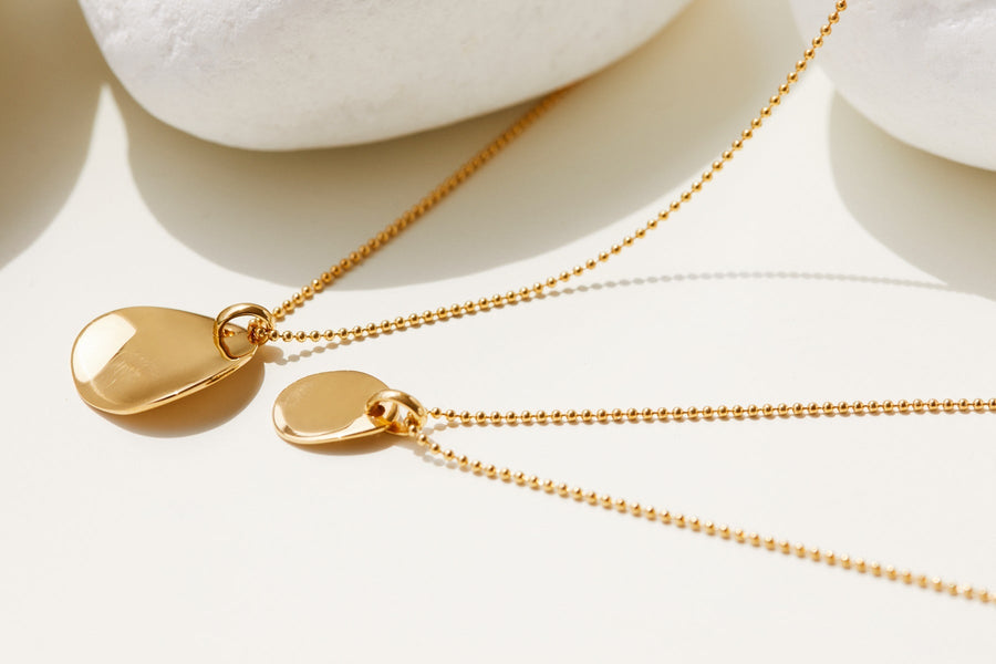 The Essential Coin 18K Gold Plated Silver 925° Necklace