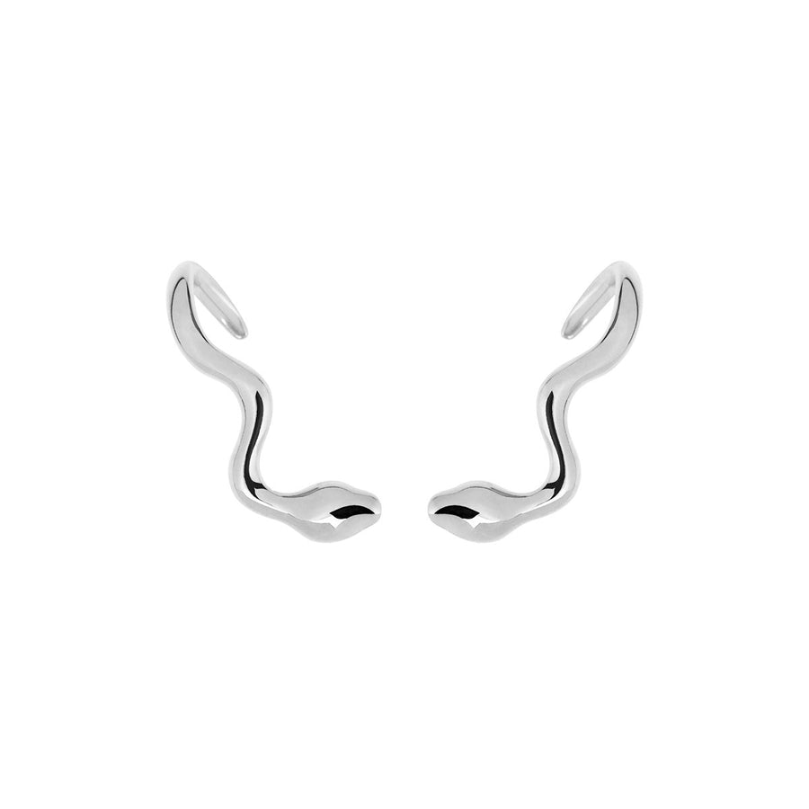 The Essential Snakes Climber Silver 925° Earrings