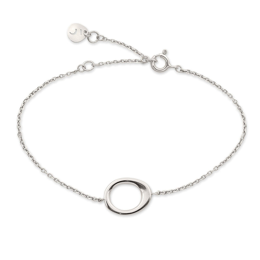 The Essential Mini Line Outline Silver 925° Bracelet
