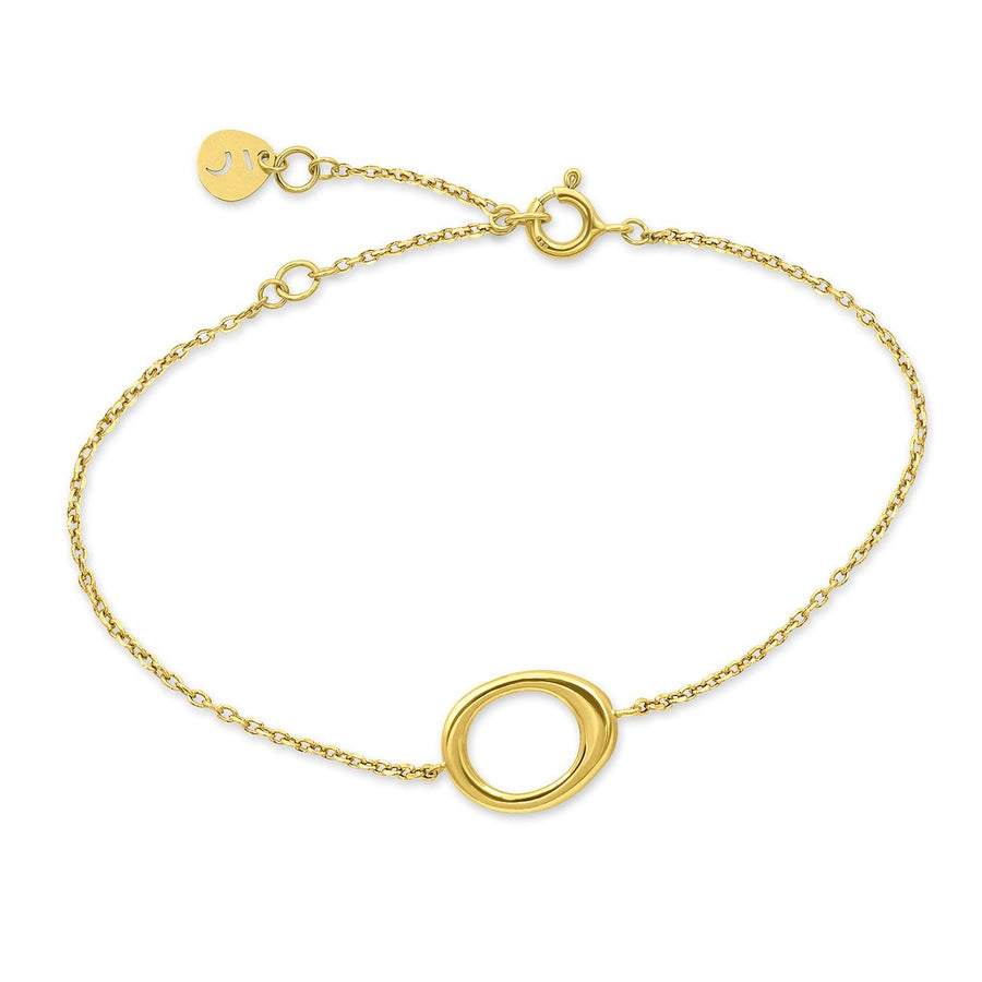 The Essential Mini Line Outline 18K Gold Plated Silver 925° Bracelet