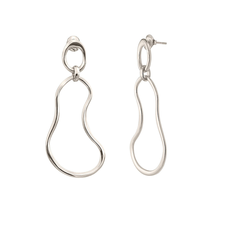 The Essential Forms Cloud Silver 925° Earrings