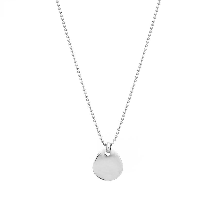 The Essential Coin Small Silver 925° Necklace
