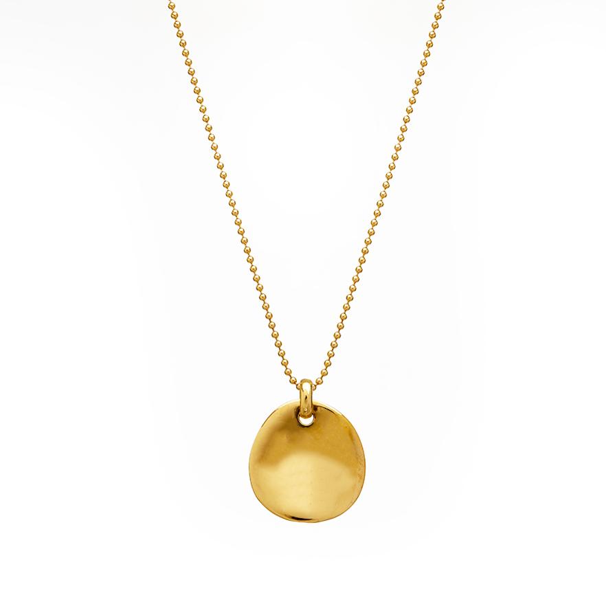 The Essential Coin 18K Gold Plated Silver 925° Necklace