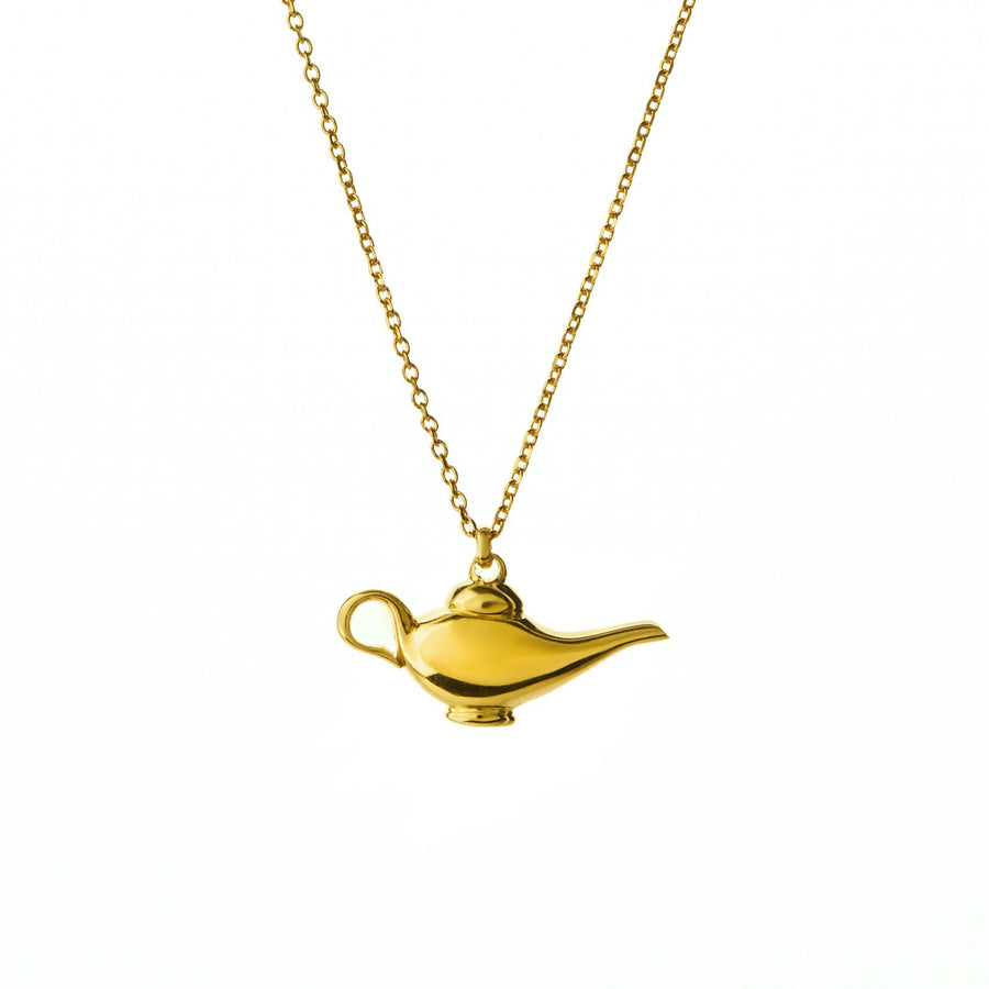 The Everlucky Charm Lamp 18K Gold Plated Silver 925° Necklace