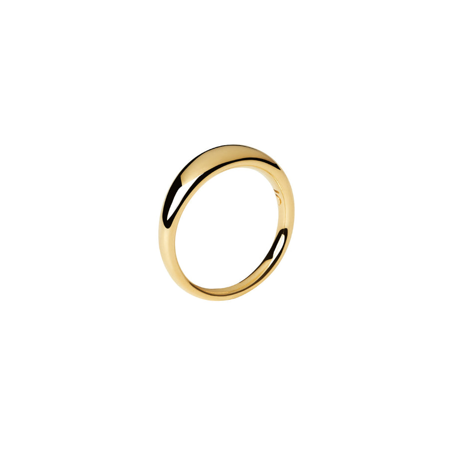 The Essential Forms Small Chic 18K Gold Plated Silver 925° Ring