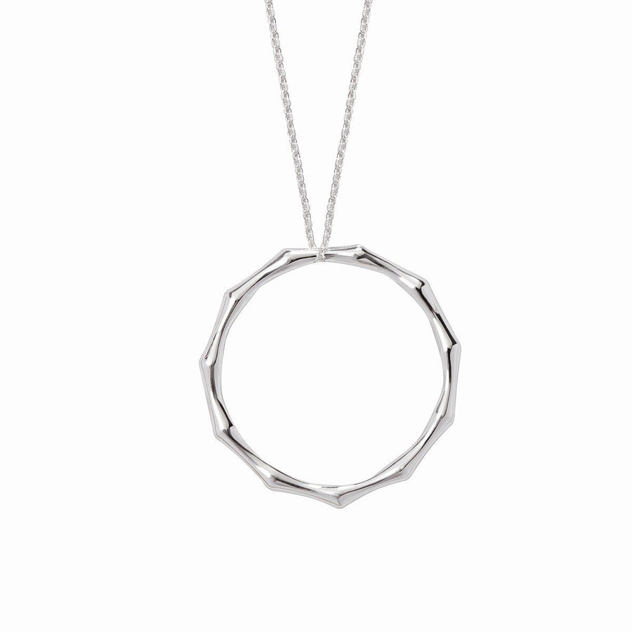 The Essential Bamboo Big Silver 925° Necklace