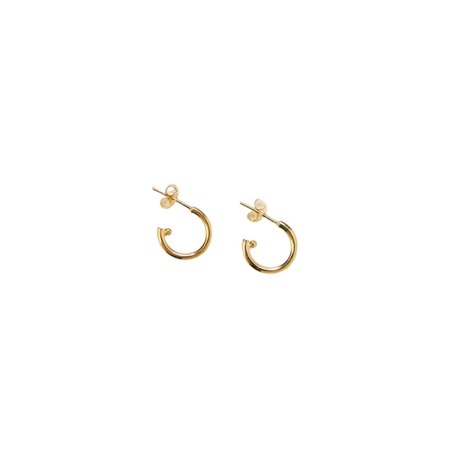 The Enriched Pearl “Classy” V3 18K Gold Plated Silver 925 Earrings