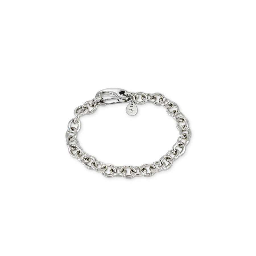 The Eclectic Fashion Wave Small Silver Plated Bracelet