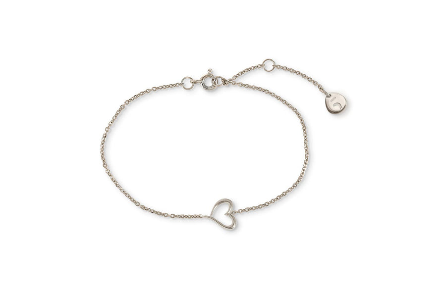 The Essential Love's A-Round Heart Small Silver 925° Bracelet