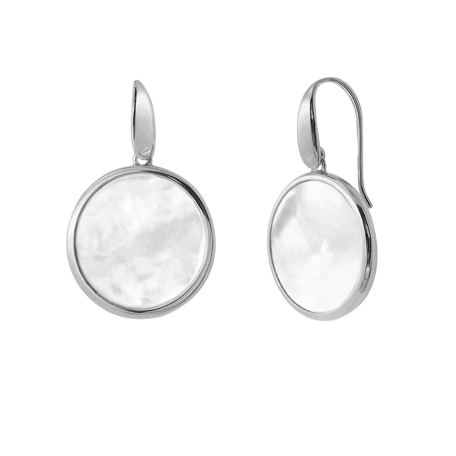 The Enriched Selene Hook Silver 925° Earrings