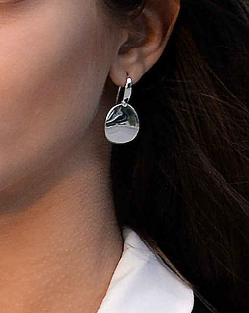 The Essential Coin Hook Silver 925° Earrings