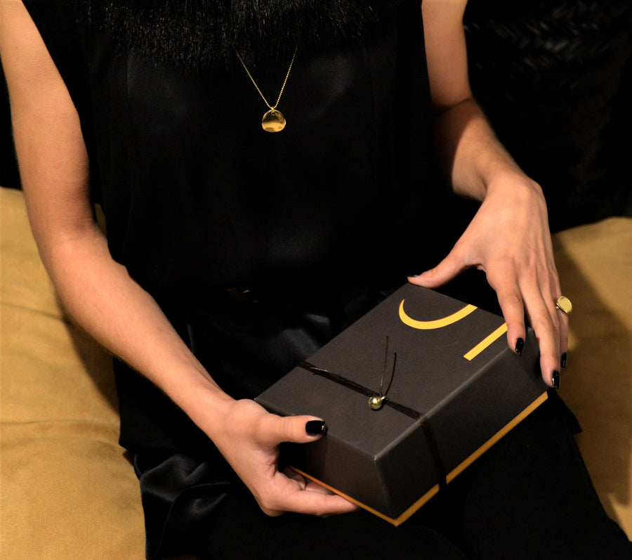 The Essential Coin 18K Gold Plated Silver 925° Necklace