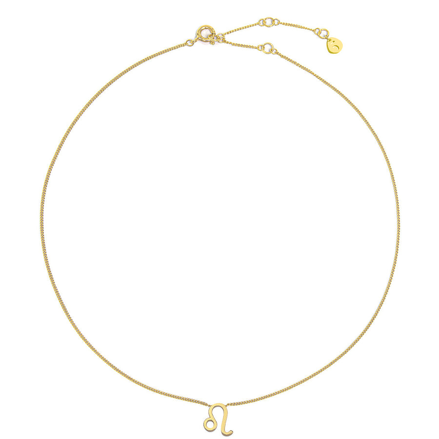 The Ekfrasis Zodiac Leo 18K Gold Plated Silver 925° Necklace