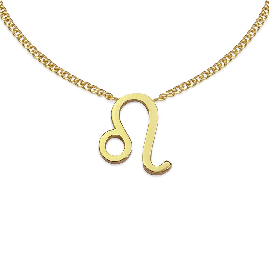 The Ekfrasis Zodiac Leo 18K Gold Plated Silver 925° Necklace