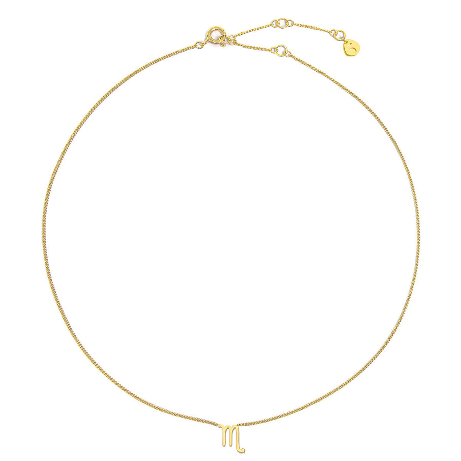 The Ekfrasis Zodiac Scorpio 18K Gold Plated Silver 925° Necklace