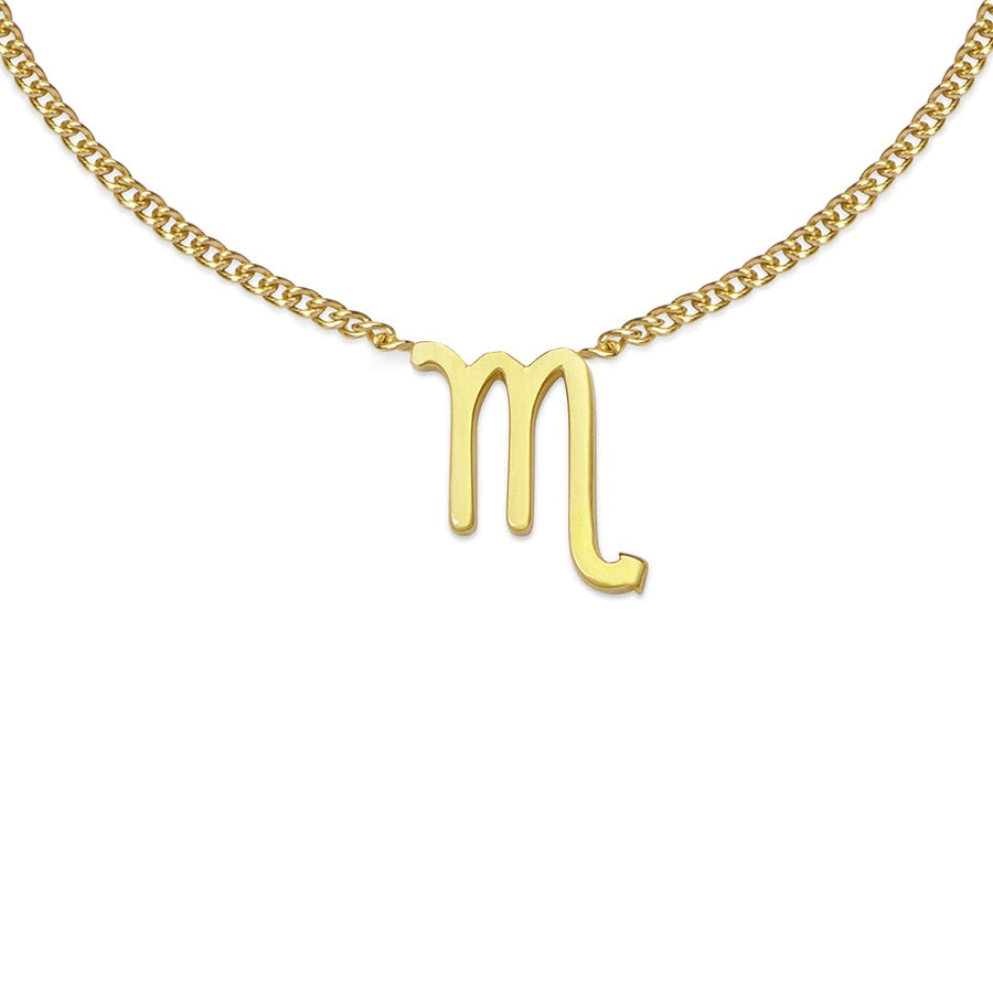 The Ekfrasis Zodiac Scorpio 18K Gold Plated Silver 925° Necklace