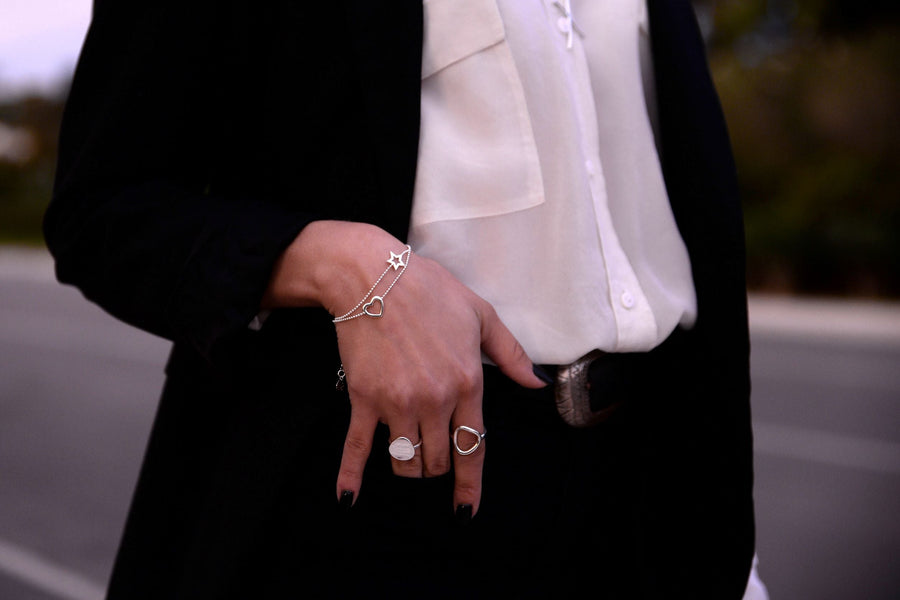 The Essential Forms Irregular Silver 925° Ring