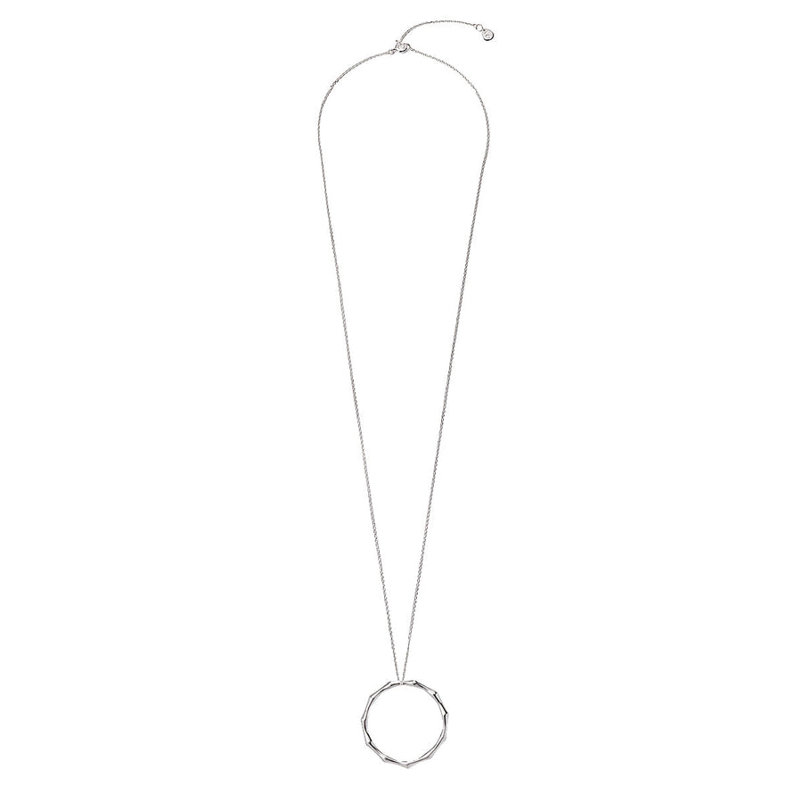 The Essential Bamboo Big Silver 925° Necklace