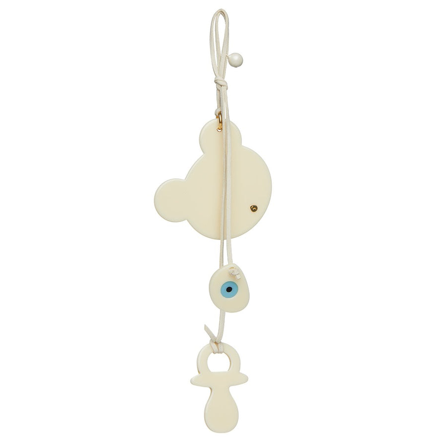 Τhe Newborn Bear with Evil Eye & Pacifier