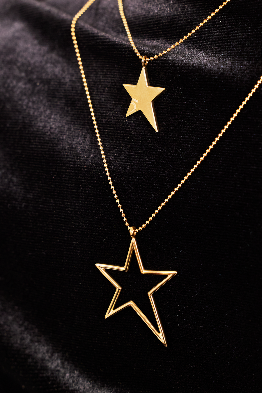 The Everlucky Lucky Stars Small 18K Gold Plated Silver 925° Necklace