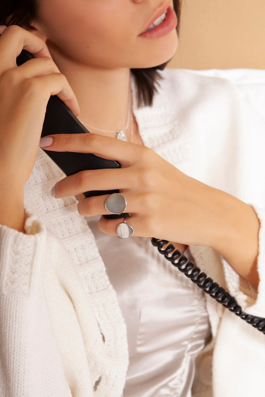 The Essential Coin Chevalier Silver 925° Ring