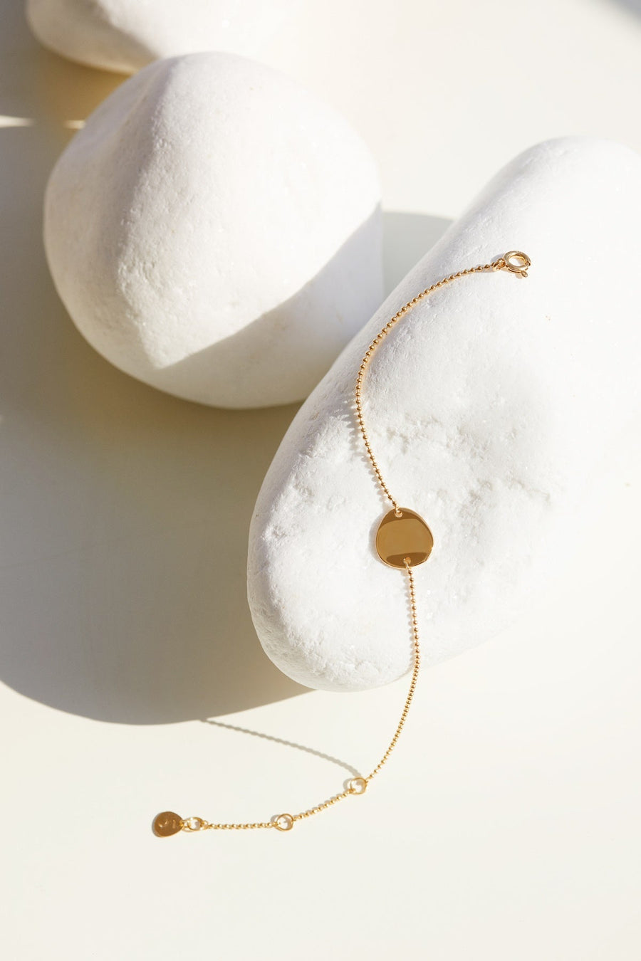 The Essential Coin Small 18K Gold Plated Silver 925° Bracelet