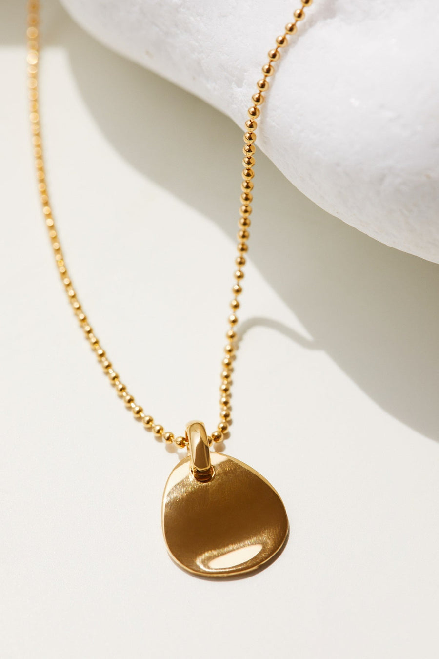 The Essential Coin 18K Gold Plated Silver 925° Necklace
