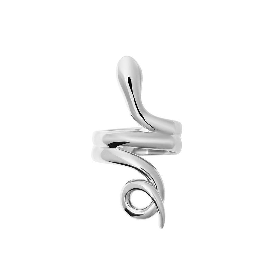 The Essential Snakes Statement Silver 925° Ring