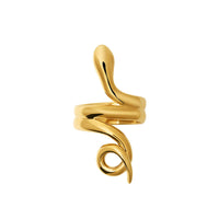 The Essential Snakes Statement 18K Gold Plated Silver 925° Ring
