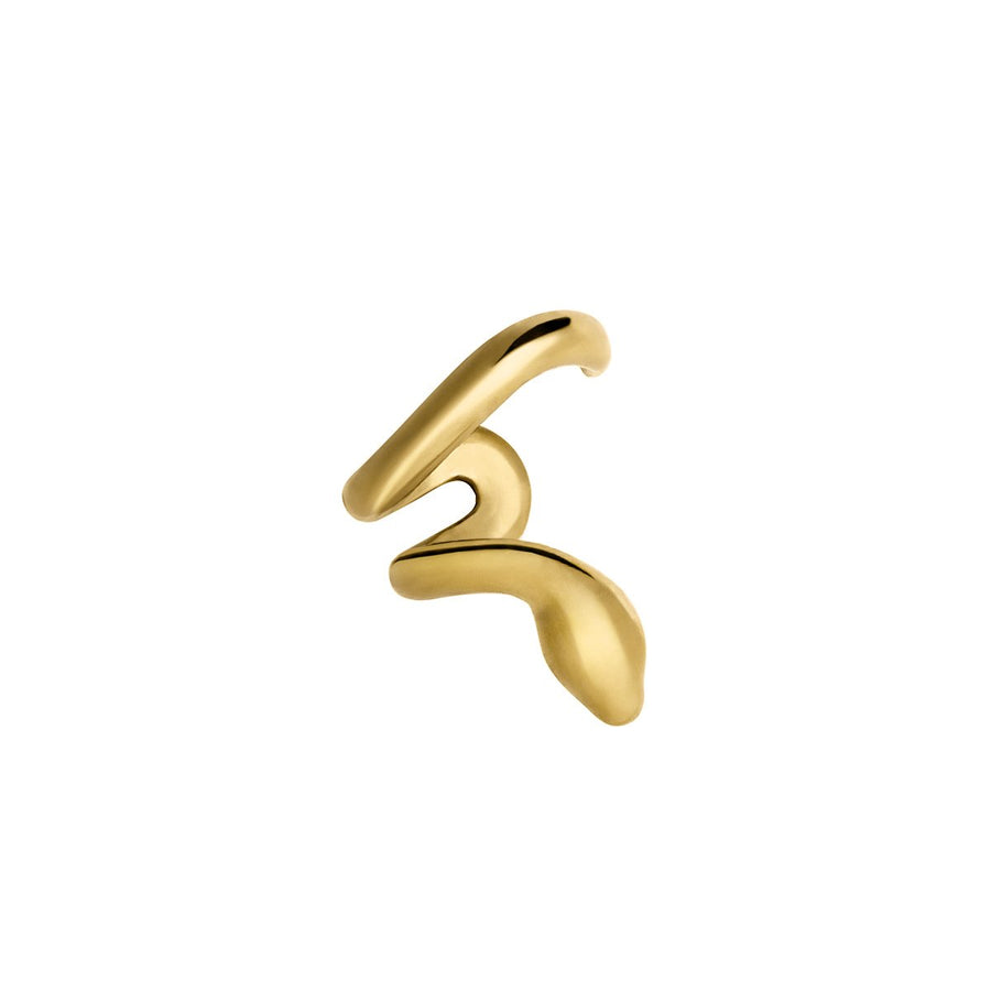 The Essential Snakes Cuff Moitié 18K Gold Plated Silver 925° Earring