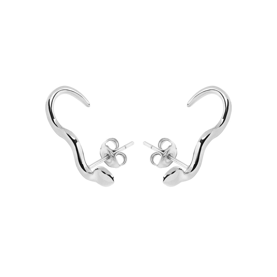 The Essential Snakes Climber Silver 925° Earrings