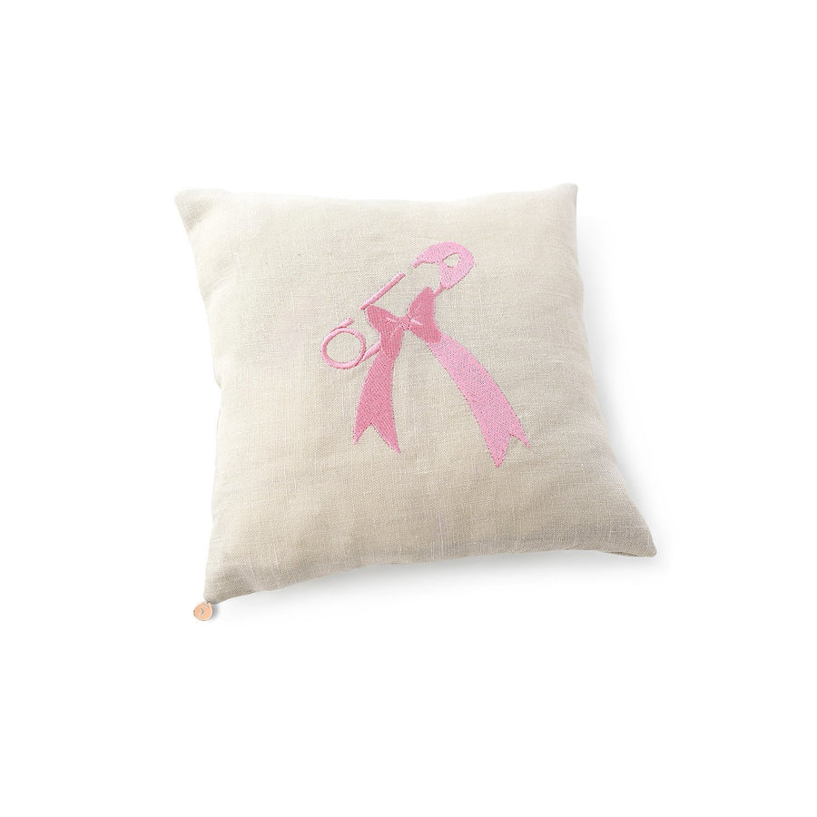 The Newborn Pin Pink Cushion