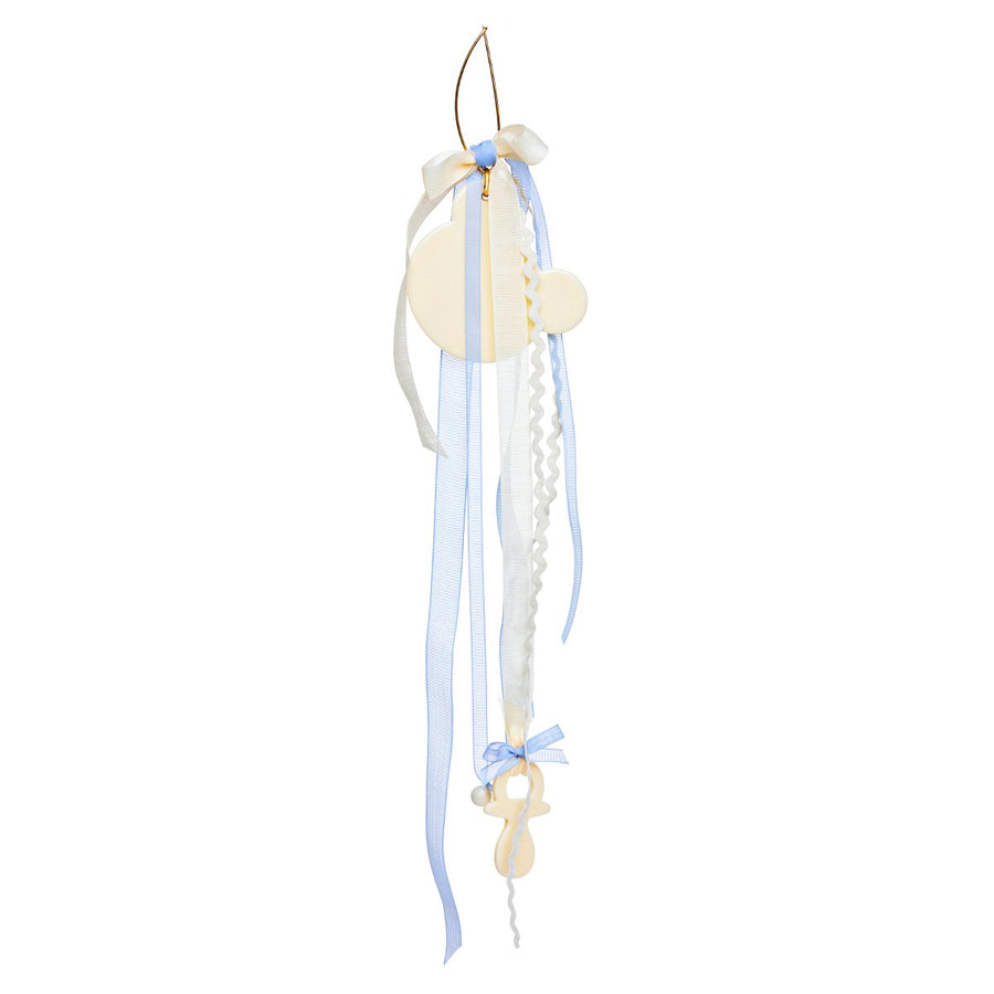 The Newborn Blue Ribbon Bear Pin