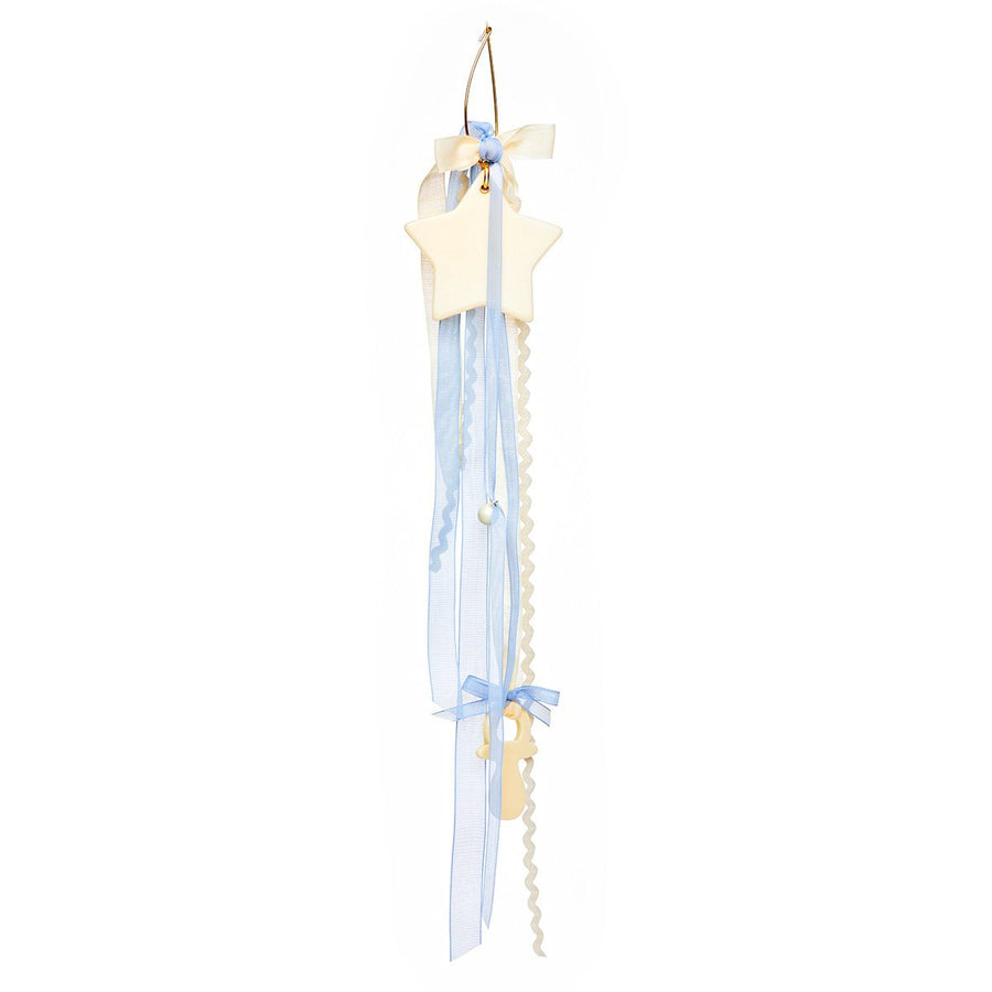 The Newborn Blue Ribbon Star Pin