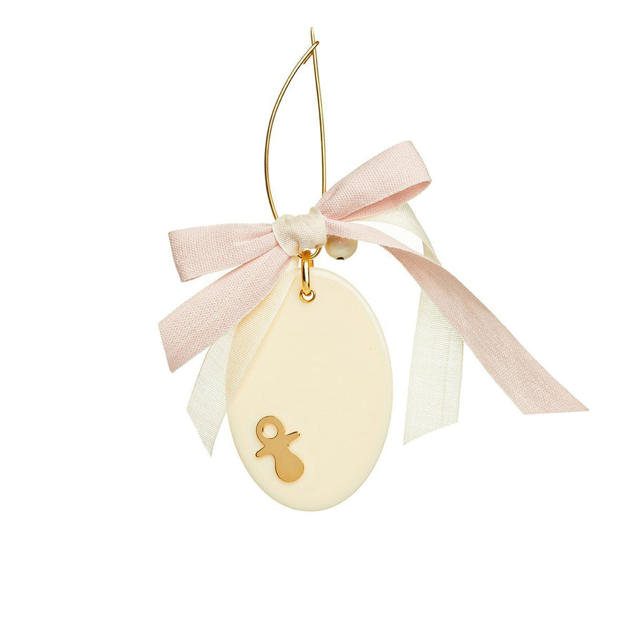The Newborn Oval Pacifier Pin