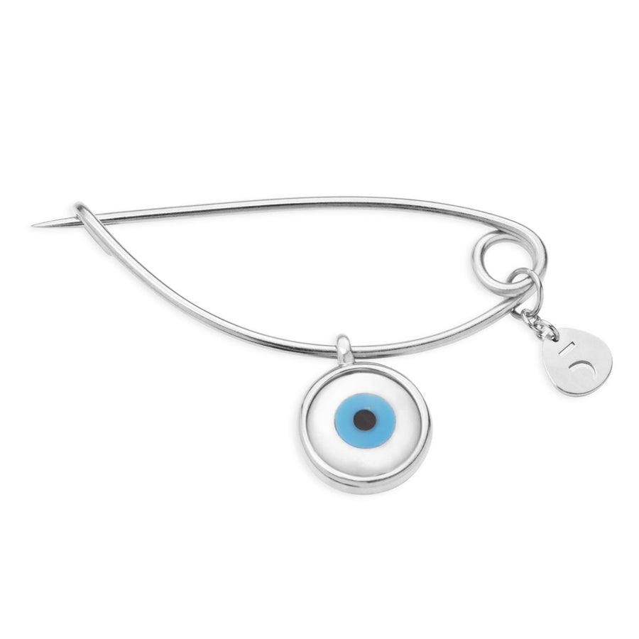 The Newborn Evil Eye Silver 925° Pin