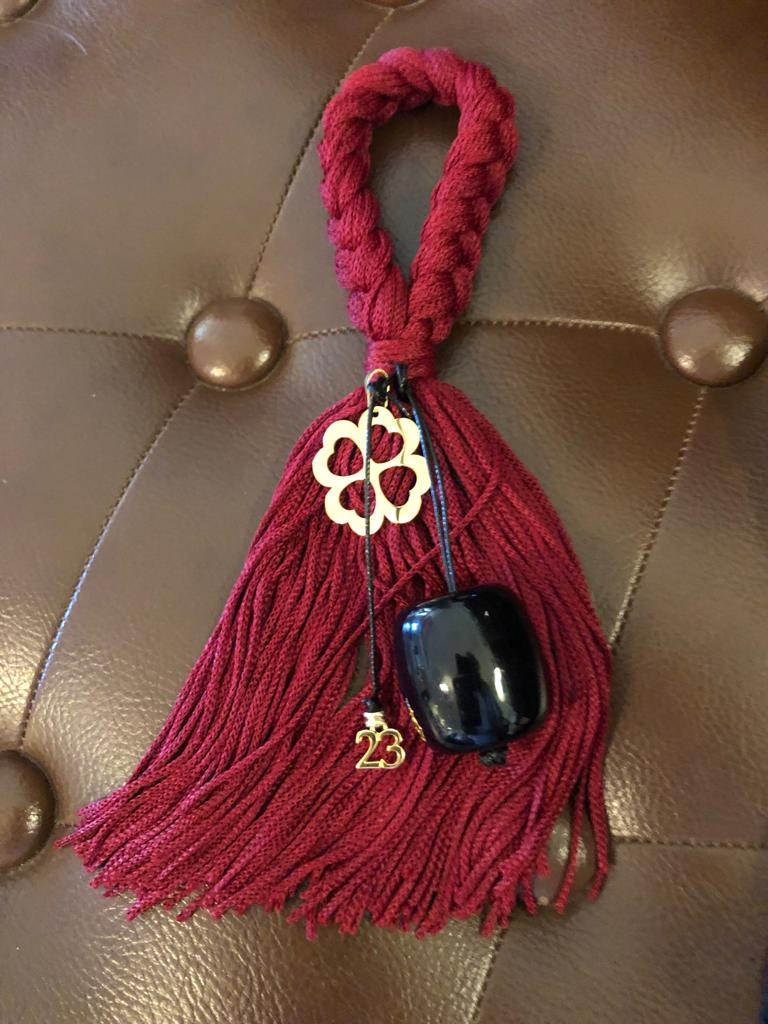 The Everlucky Clover Small, Red Tassel - 2023 Charm