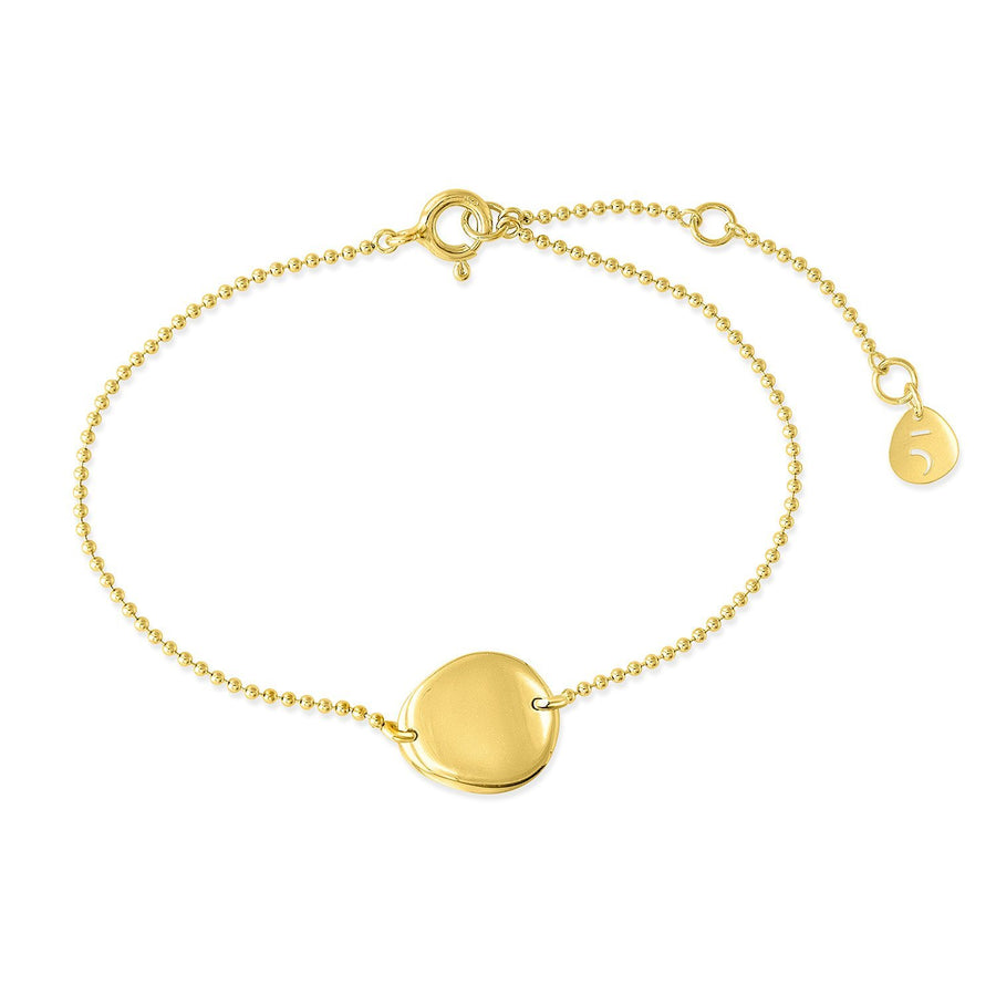 The Essential Coin Small 18K Gold Plated Silver 925° Bracelet