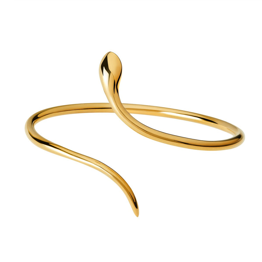 The Essential Snakes Bangle 18K Gold Plated Silver 925° Bracelet