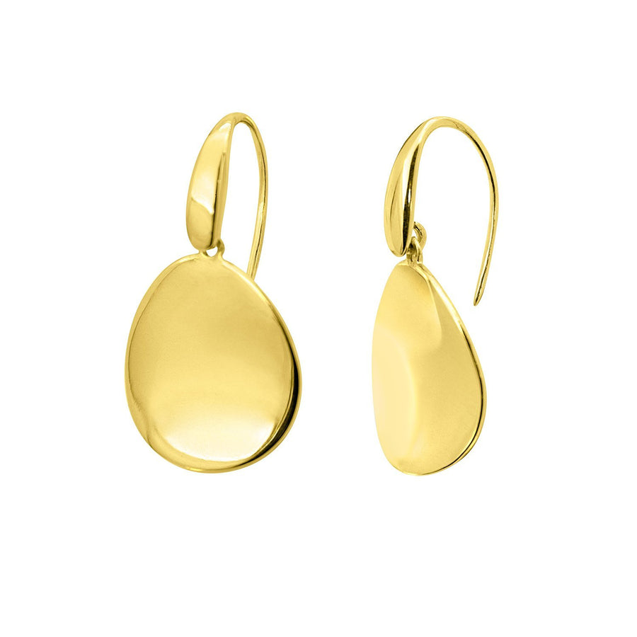 The Essential Coin Hook 18K Gold Plated Silver 925° Earrings
