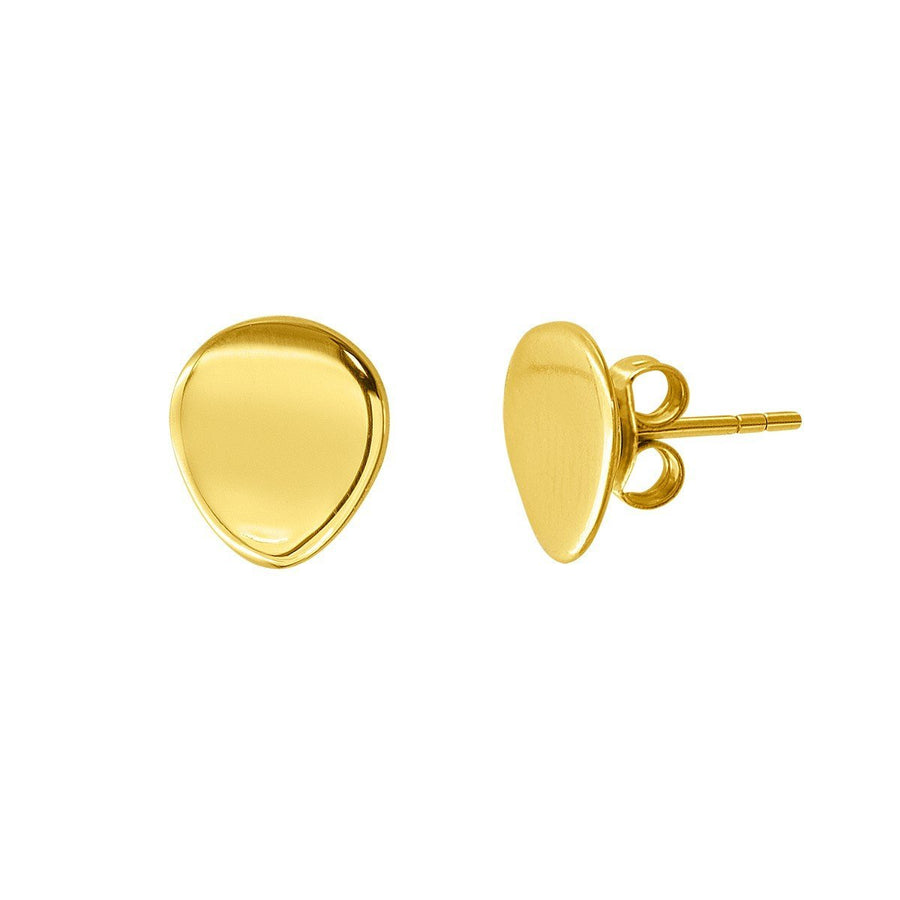 The Essential Coin Mini Studs 18K Gold Plated Silver 925° Earrings