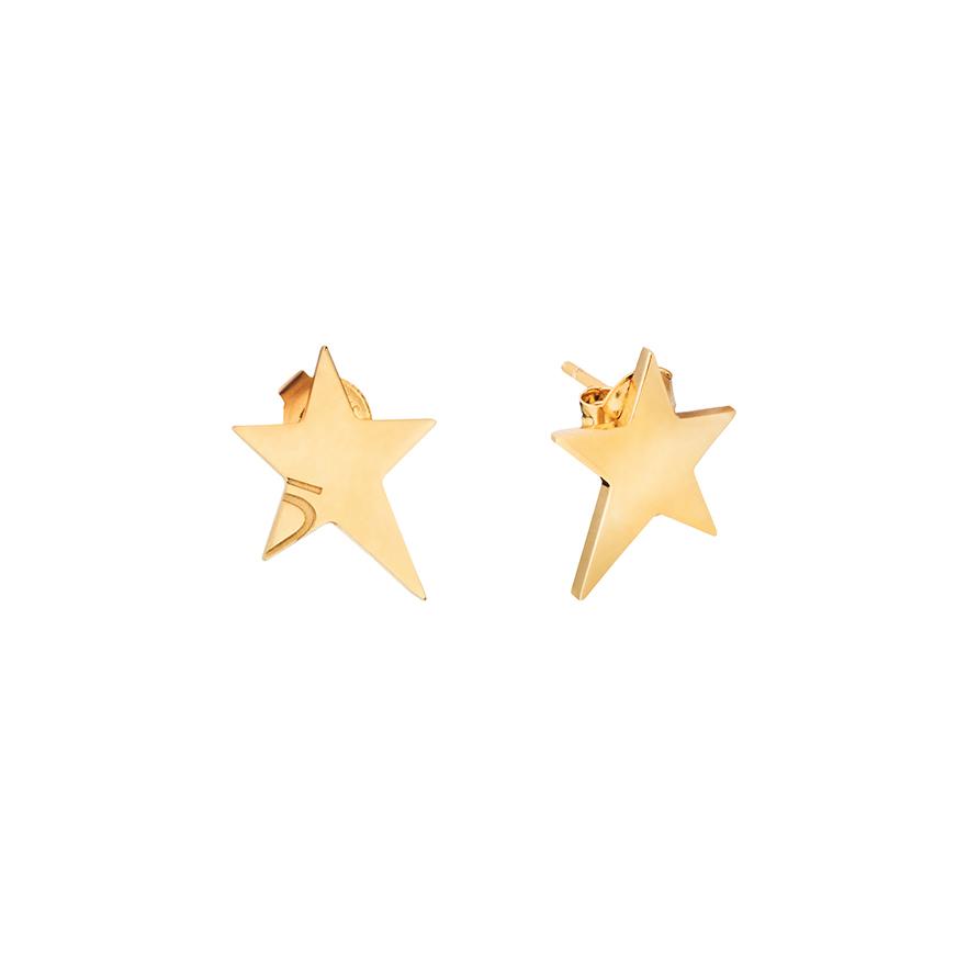The Everlucky Lucky Stars Studs 18K Gold Plated Silver 925° Earrings