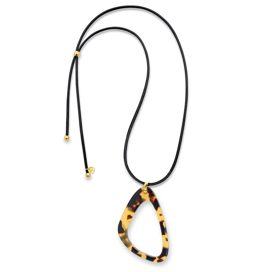 The Eclectic Outline Tortoise Necklace