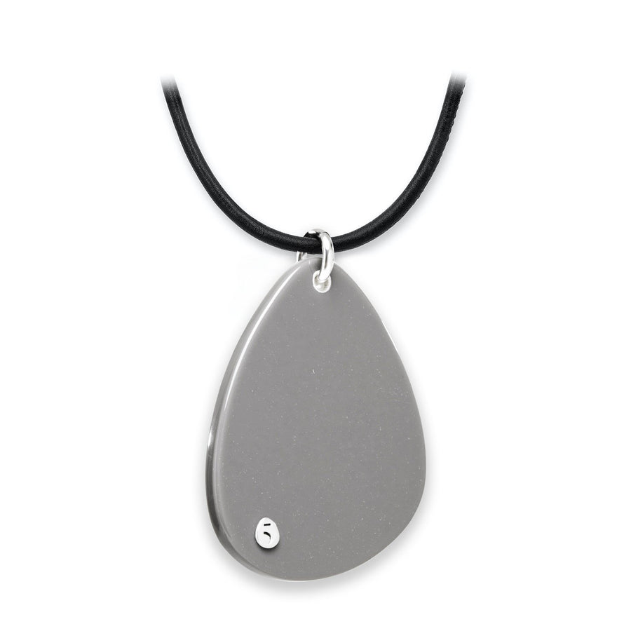 The Eclectic Irregular Big Grey Necklace