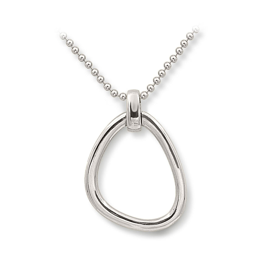 The Essential Triangle Small Silver 925° Necklace