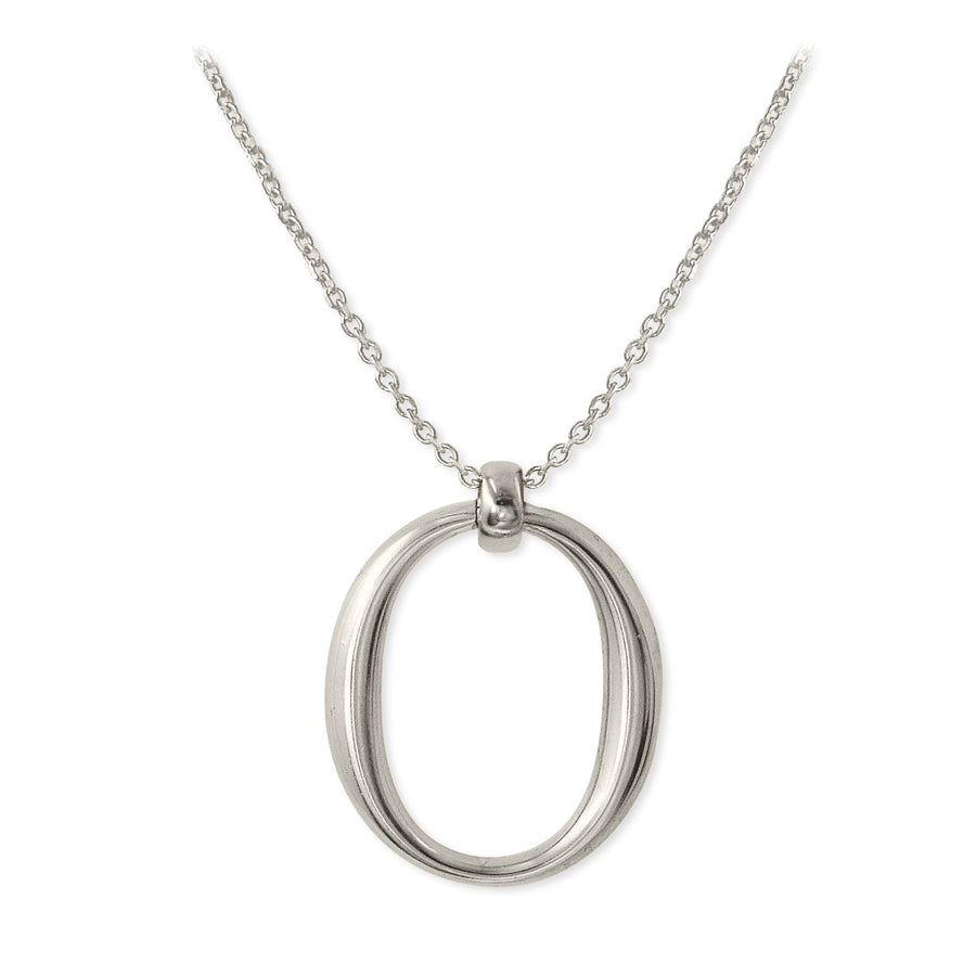 The Essential Omicron Big Silver 925° Necklace