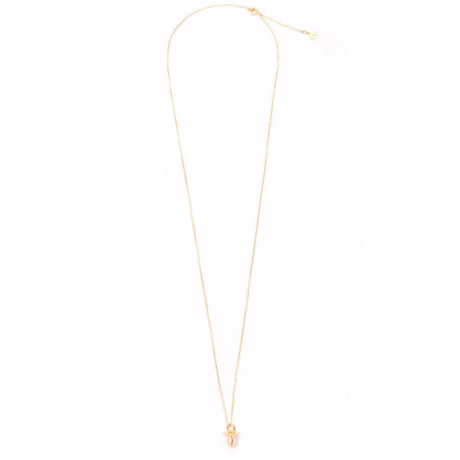 The Everlucky Charm Pacifier 18K Gold Plated Silver 925° Necklace