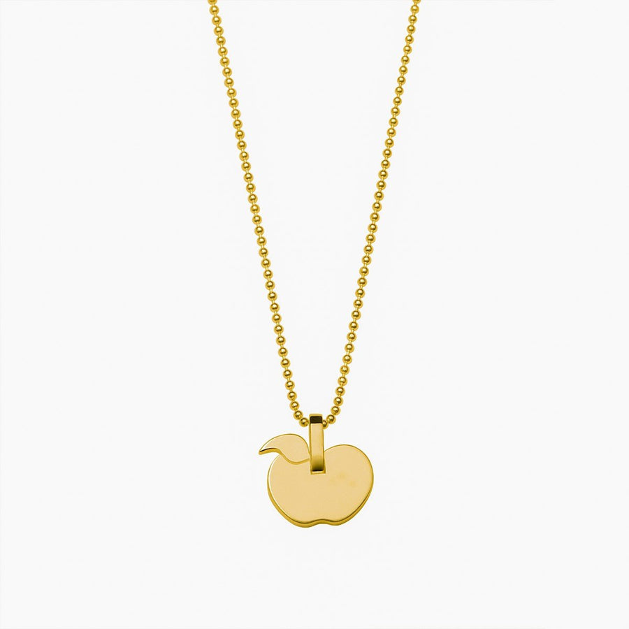 The Essential Apple 18K Gold Plated Silver 925° Necklace