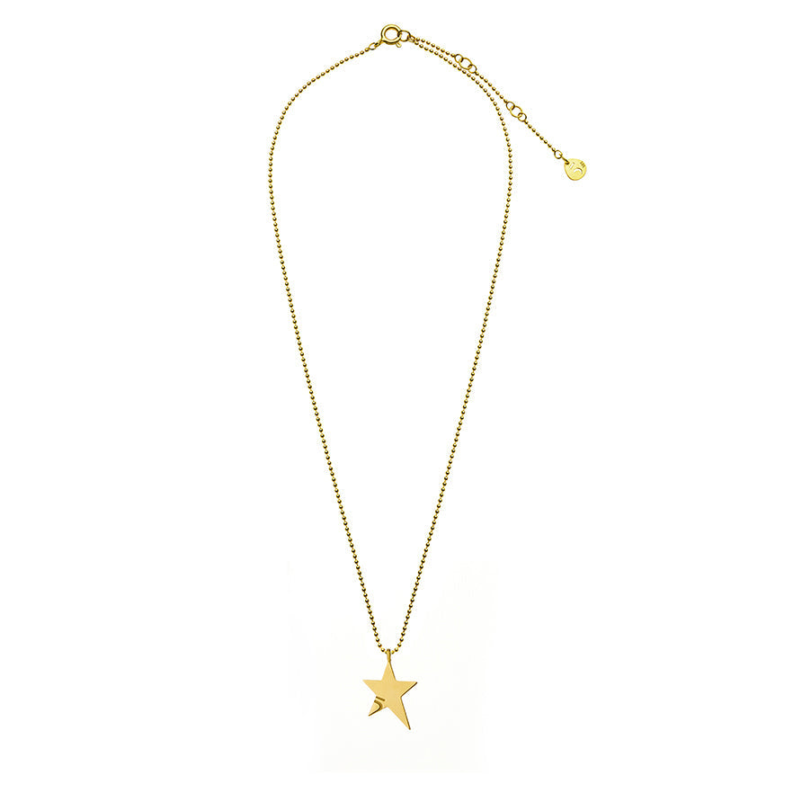 The Everlucky Lucky Stars Small 18K Gold Plated Silver 925° Necklace